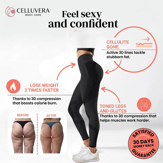 CELLUVERA 3D Compression Leggings